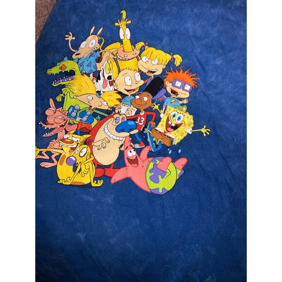 Nickelodeon Cartoon Character T-Shirt XL 100% Cotton - Picture 7 of 7